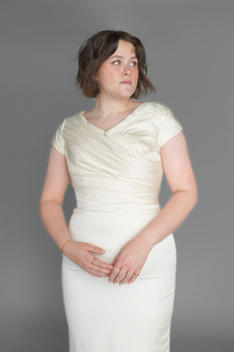 Casablanca Bridal 145431 #10 Ivory thumbnail