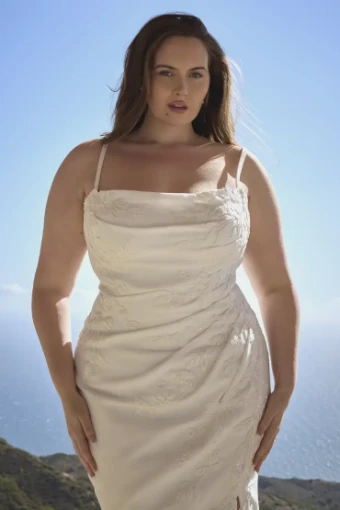 Casablanca Bridal 145427 #7 Ivory/Diamond White thumbnail