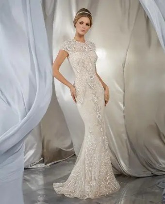 Morilee 129074 #1 Ivory thumbnail