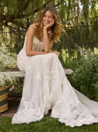 Rebecca Ingram 146821 #3 Ivory/Blush (Natural Illusion) thumbnail