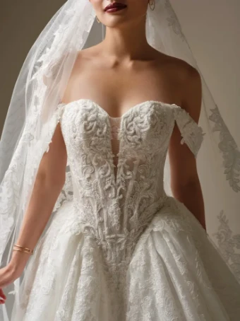 Sottero and Midgley 146987 #8 Ivory thumbnail