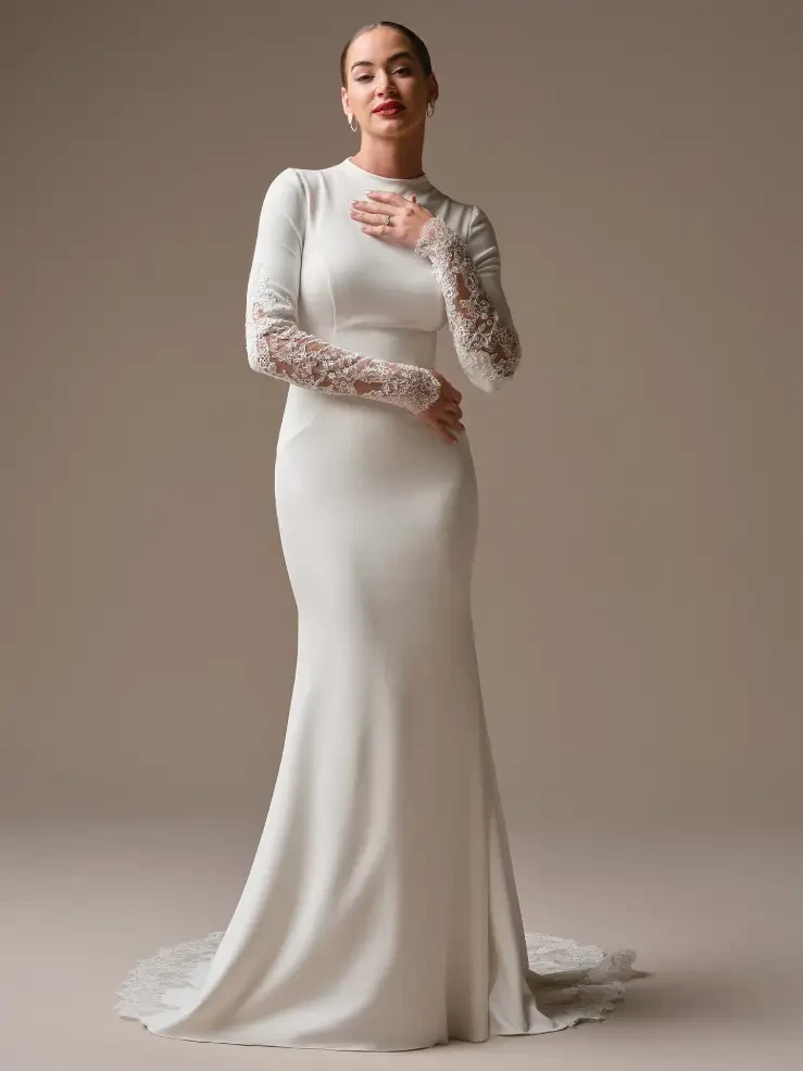 sachin and babi light blue dress Elegant Formal Dresses & Evening Gowns | Petal & Pup main image 0
