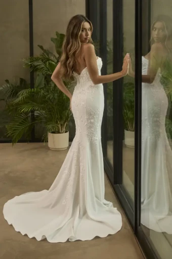 Casablanca Bridal 146455 #3 default Ivory thumbnail