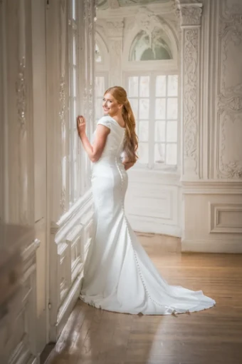 Modest Bridal Collection 146426 #2 default Ivory thumbnail