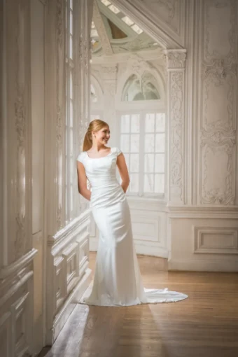 Modest Bridal Collection 146426 #1 Ivory thumbnail