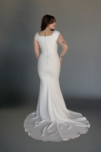 Casablanca Bridal 146694 #4 Ivory/Nude thumbnail