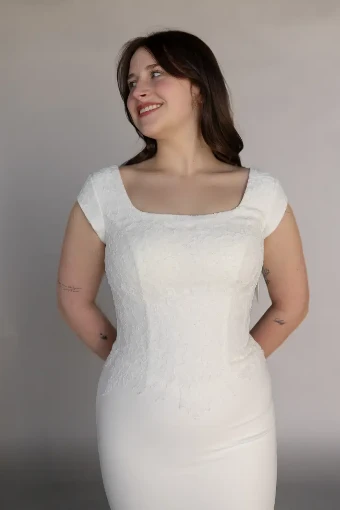 Casablanca Bridal 146694 #14 Ivory/Nude thumbnail