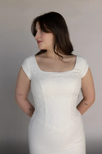 Casablanca Bridal 146694 #15 Ivory/Nude thumbnail