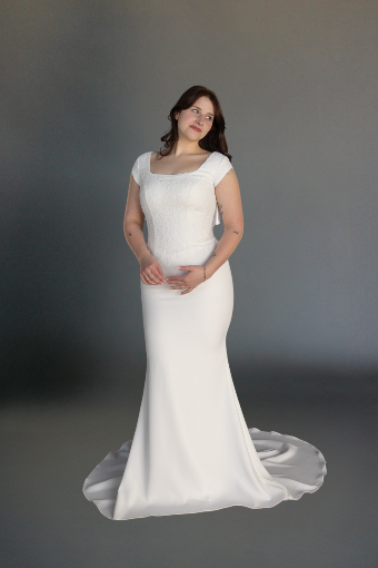 Casablanca Bridal 146694 #1 Ivory/Nude thumbnail