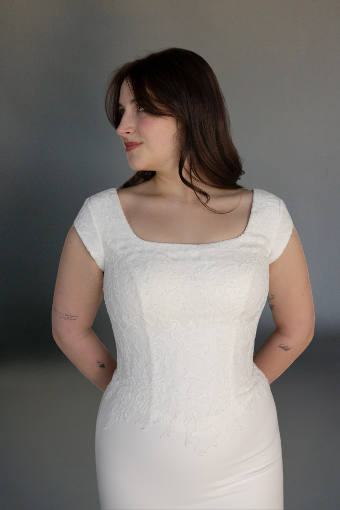 Casablanca Bridal 146694 #3 Ivory/Nude thumbnail