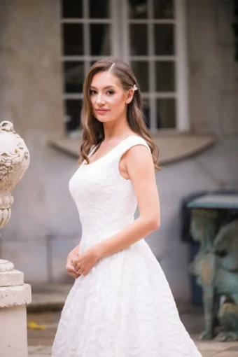 Modest Bridal Collection 146410 #7 Ivory thumbnail