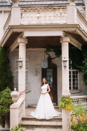 Modest Bridal Collection 146410 #8 Ivory thumbnail