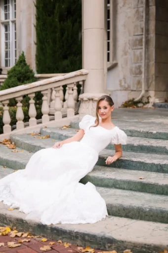 Modest Bridal Collection 146413 #4 Ivory thumbnail