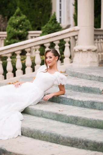 Modest Bridal Collection 146413 #5 Ivory thumbnail