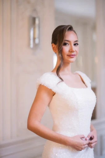 Modest Bridal Collection 146417 #4 Ivory thumbnail