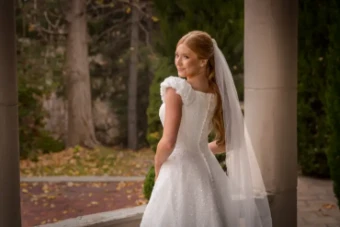 Modest Bridal Collection 146418 #1 Ivory thumbnail