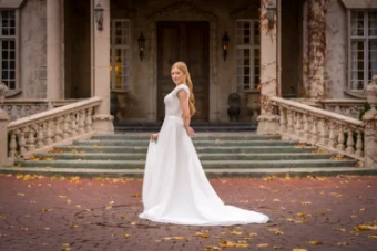 Modest Bridal Collection 146418 #11 default Ivory thumbnail