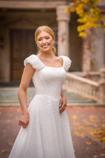 Modest Bridal Collection 146418 #9 Ivory thumbnail