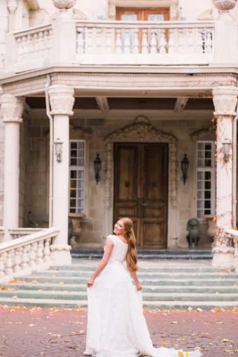 Modest Bridal Collection 146411 #1 Ivory thumbnail