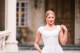 Modest Bridal Collection 146411 #9 Ivory thumbnail