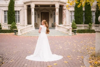 Modest Bridal Collection 146411 #10 default Ivory thumbnail