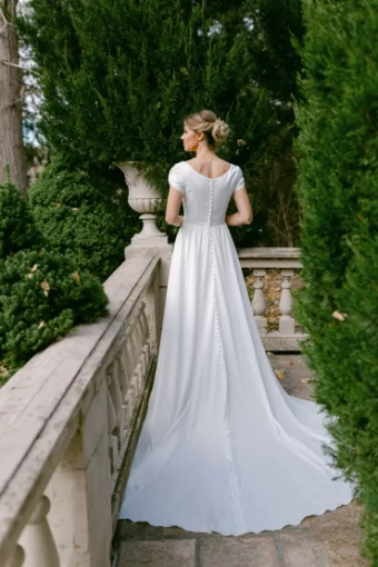 Modest Bridal Collection 146415 #2 Ivory thumbnail