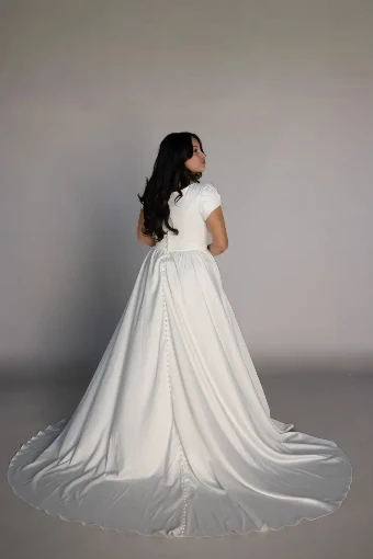 Modest Bridal Collection 146415 #11 Ivory thumbnail