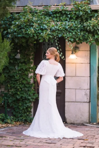 Modest Bridal Collection 146416 #3 Ivory thumbnail