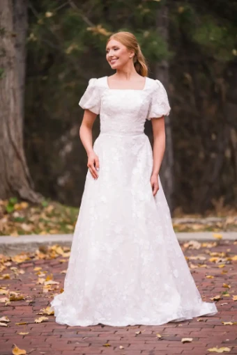 Modest Bridal Collection 146420 #2 Ivory thumbnail