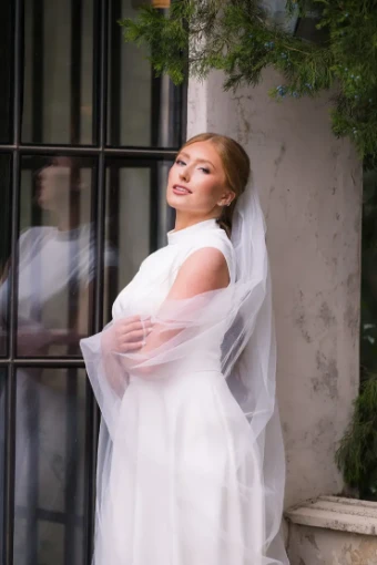 Modest Bridal Collection 146421 #8 Ivory thumbnail