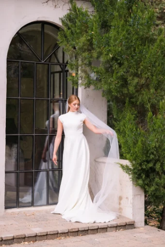 Modest Bridal Collection 146421 #7 Ivory thumbnail