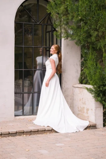 Modest Bridal Collection 146421 #5 Ivory thumbnail