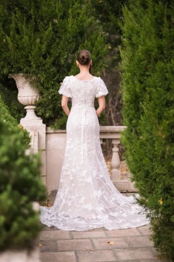 Modest Bridal Collection 146422 #4 Ivory thumbnail