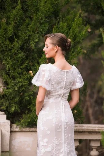 Modest Bridal Collection 146422 #6 Ivory thumbnail