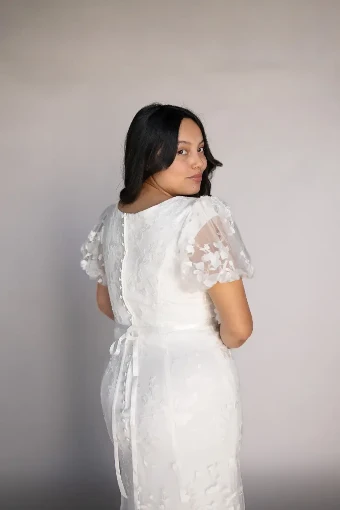 Modest Bridal Collection 146422 #18 Ivory thumbnail