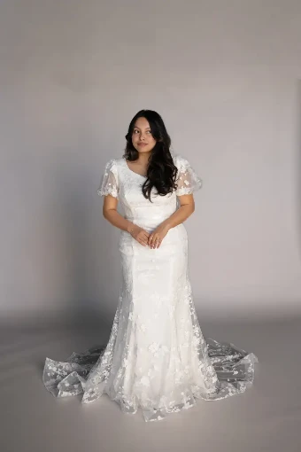 Modest Bridal Collection 146422 #15 Ivory thumbnail