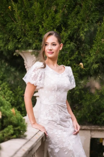 Modest Bridal Collection 146422 #3 Ivory thumbnail