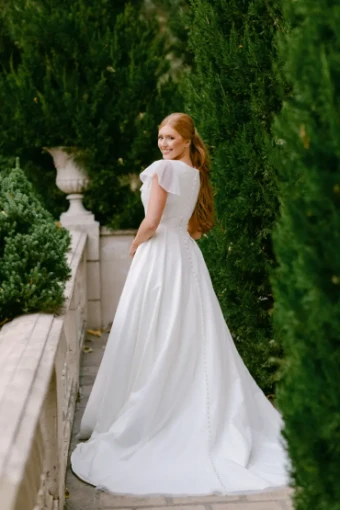 Modest Bridal Collection 146425 #6 Ivory thumbnail