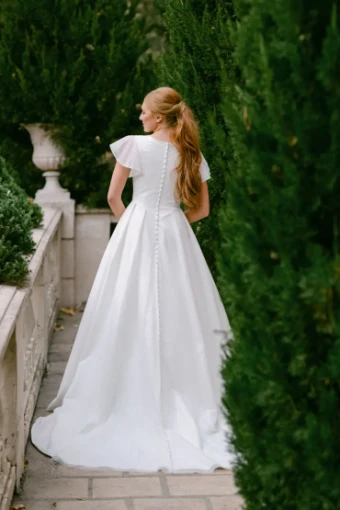 Modest Bridal Collection 146425 #5 Ivory thumbnail