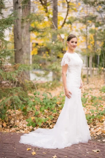 Modest Bridal Collection 146428 #2 Ivory thumbnail