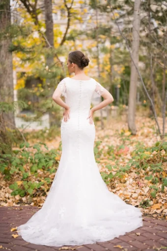 Modest Bridal Collection 146428 #5 Ivory thumbnail