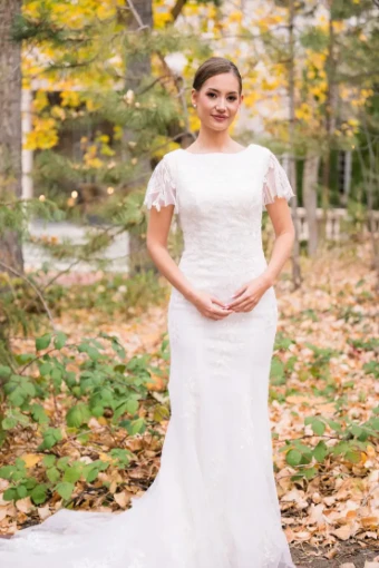 Modest Bridal Collection 146428 #1 Ivory thumbnail