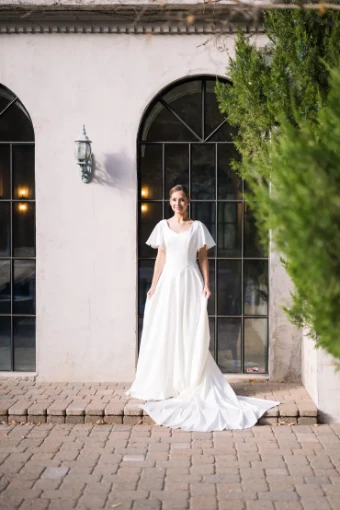 Modest Bridal Collection 146436 #6 default Ivory thumbnail