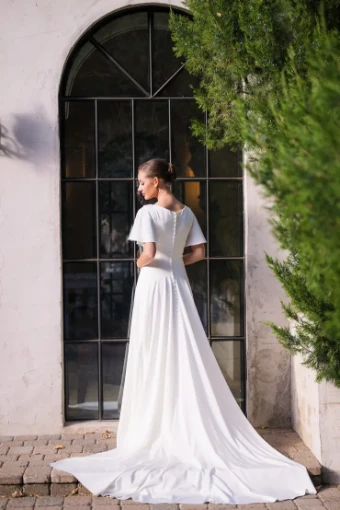 Modest Bridal Collection 146436 #2 Ivory thumbnail