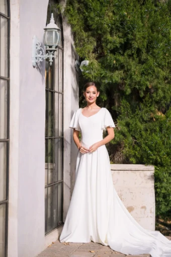 Modest Bridal Collection 146436 #1 Ivory thumbnail