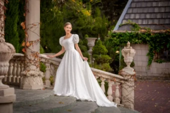 Modest Bridal Collection 146438 #7 Ivory thumbnail