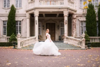 Modest Bridal Collection 146443 #8 Ivory thumbnail