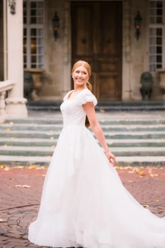 Modest Bridal Collection 146443 #0 default Ivory thumbnail