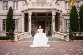 Modest Bridal Collection 146443 #10 Ivory thumbnail