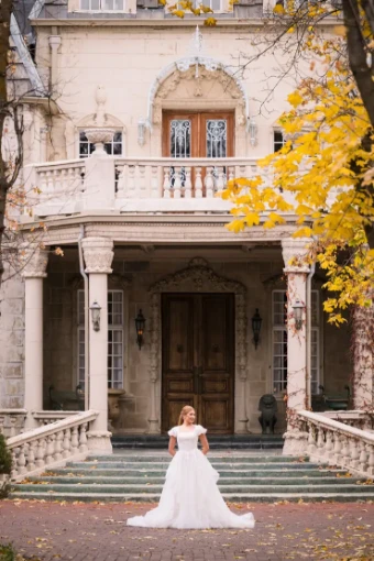 Modest Bridal Collection 146443 #3 Ivory thumbnail